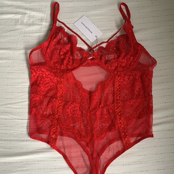 Beautiful!!!!!    Bodysuit in Red
Lovers and Friends - Picture 7 of 9